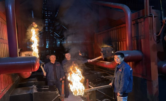 2024年10月13日，，，，，供热总公司红旗分公司举行2024—2025年度供暖期燃烧启动仪式_副本.jpg